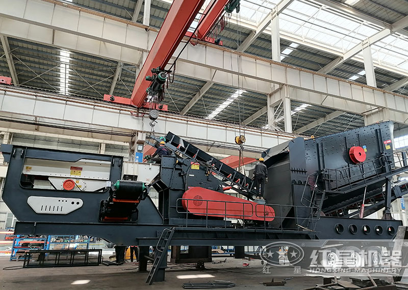 輪胎移動破碎機，依靠輪胎轉場移動